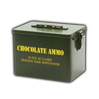 Collectible Military Chocolate Ammo Tin - Empty