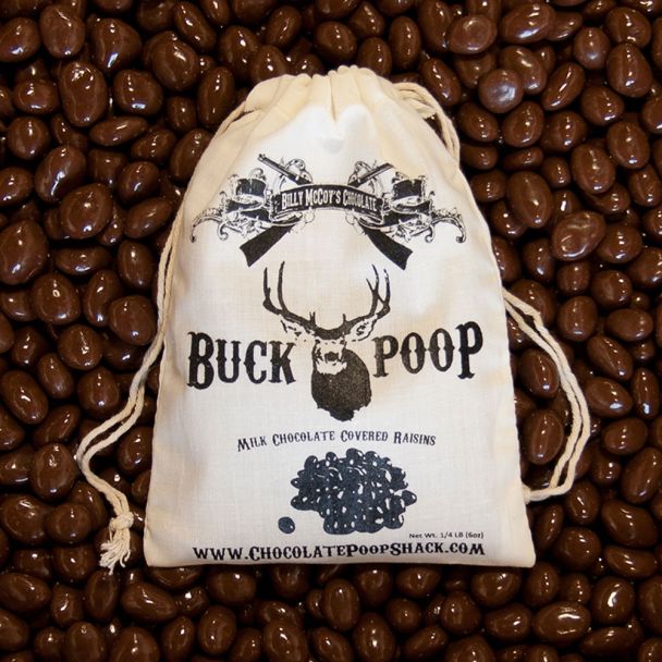 Chocolate Buck Poop
